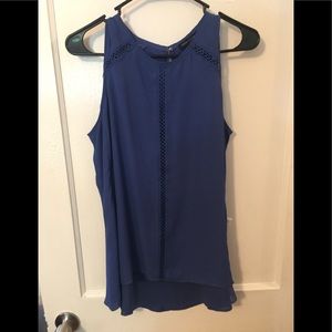 White House Black Market Top in Blue